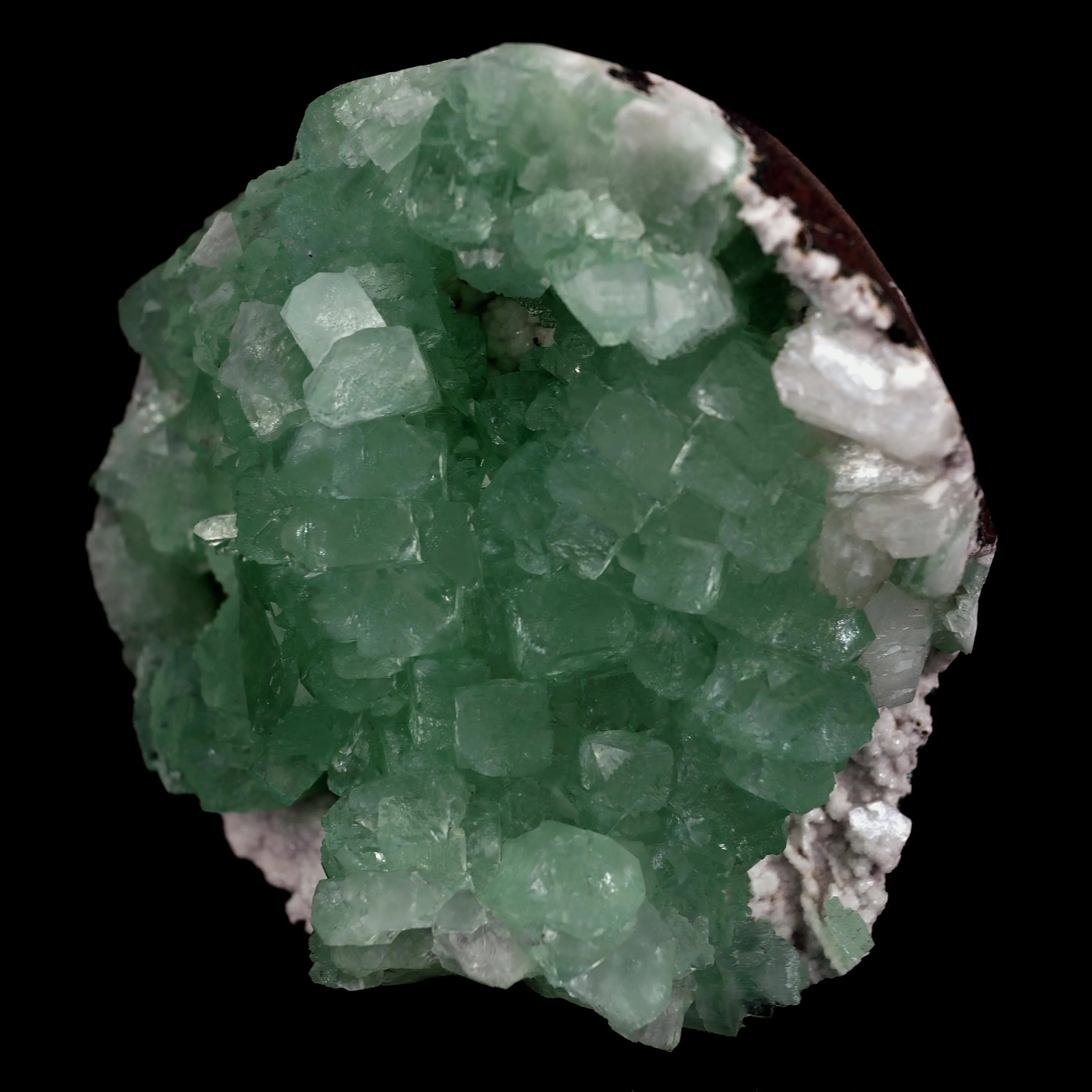 Green Apophyllite 3-D Crystals Big Cluster Natural Mineral Specimen - image 2