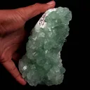 Green Apophyllite 3-D Crystals Big Cluster Natural Mineral Specimen - image 4