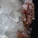 Green Apophyllite Cluster with Large Stilbite Formations - - image 5