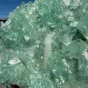 Green Apophyllite Crystal Cluster on Matrix – Natural Zeolite Mineral Specimen from India - image 5