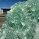 Green Apophyllite Crystal Cluster on Matrix – Natural Zeolite Mineral Specimen from India - image 4