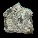 Green Apophyllite Crystal Cluster on Matrix – Natural Zeolite Mineral Specimen from India - image 6