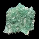 Green Apophyllite Crystal Cluster on Matrix – Natural Zeolite Mineral Specimen from India - image 1