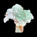 Green Apophyllite Crystal with Scolecite & Stilbite Cluster from Nashik, Maharashtra, India DKT85 - image 3