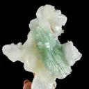 Green Apophyllite Crystal with Stilbite & Scolecite – Indian Zeolite Mineral from Nashik - image 7