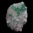 Green Apophyllite Crystals with Stilbite Big Cluster Natural Mineral Specimen - image 1
