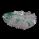 Green Apophyllite Crystals with Stilbite Big Cluster Natural Mineral Specimen - image 6