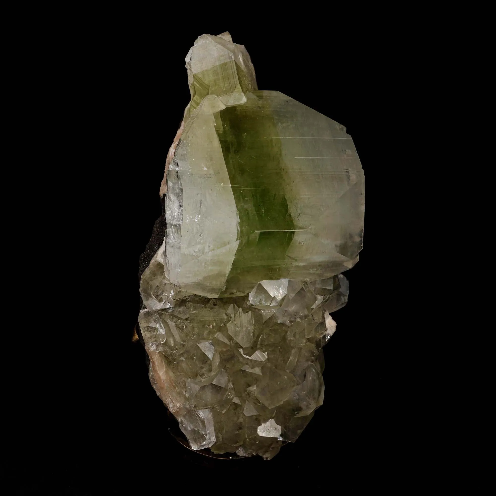 Green Apophyllite Cube Natural Mineral Specimen - image 3