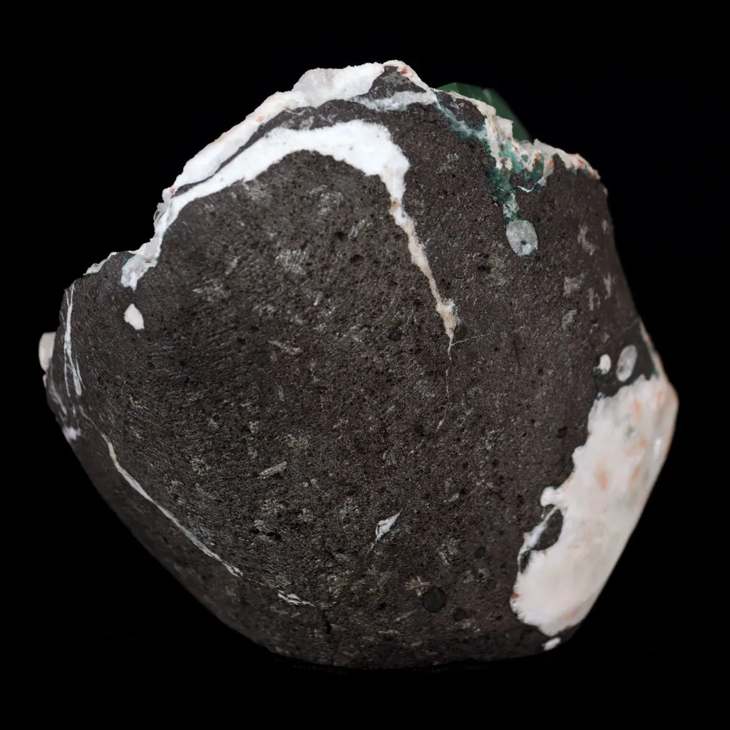 Green Apophyllite Cube with Stilbite Heulandite Natural Mineral - image 6