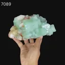 Green Apophyllite Cubes with Stilbite – Premium Zeolite Mineral Specimen from India - image 6