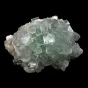 Green Apophyllite Disco Ball with Stilbite, Mordenite Natural Mineral Specimen - image 5