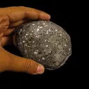 Green Apophyllite Disco Ball with Stilbite Natural Mineral Specimen - image 5