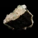 Green Apophyllite Disco Ball with Stilbite Natural Mineral Specimen - image 5