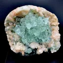 Green Apophyllite Flower, Natural Mineral Specimen DK109 - image 2