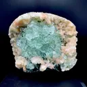 Green Apophyllite Flower, Natural Mineral Specimen DK109 - image 1