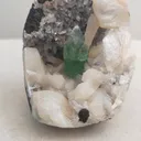 Green  Apophyllite from India, Madhya Pradesh, Khadakwani - image 6