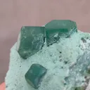 Green Apophyllite on Chalcedony Matrix - image 6