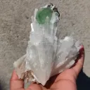 Green Apophyllite on Scolecite. - image 3