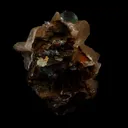 Green Apophyllite Pesudo Crystals with Scolecite on Stilbite Natural Mineral Specimen - image 4