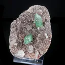 Green Apophyllite sharp terminated Natural Mineral Specimen - image 2