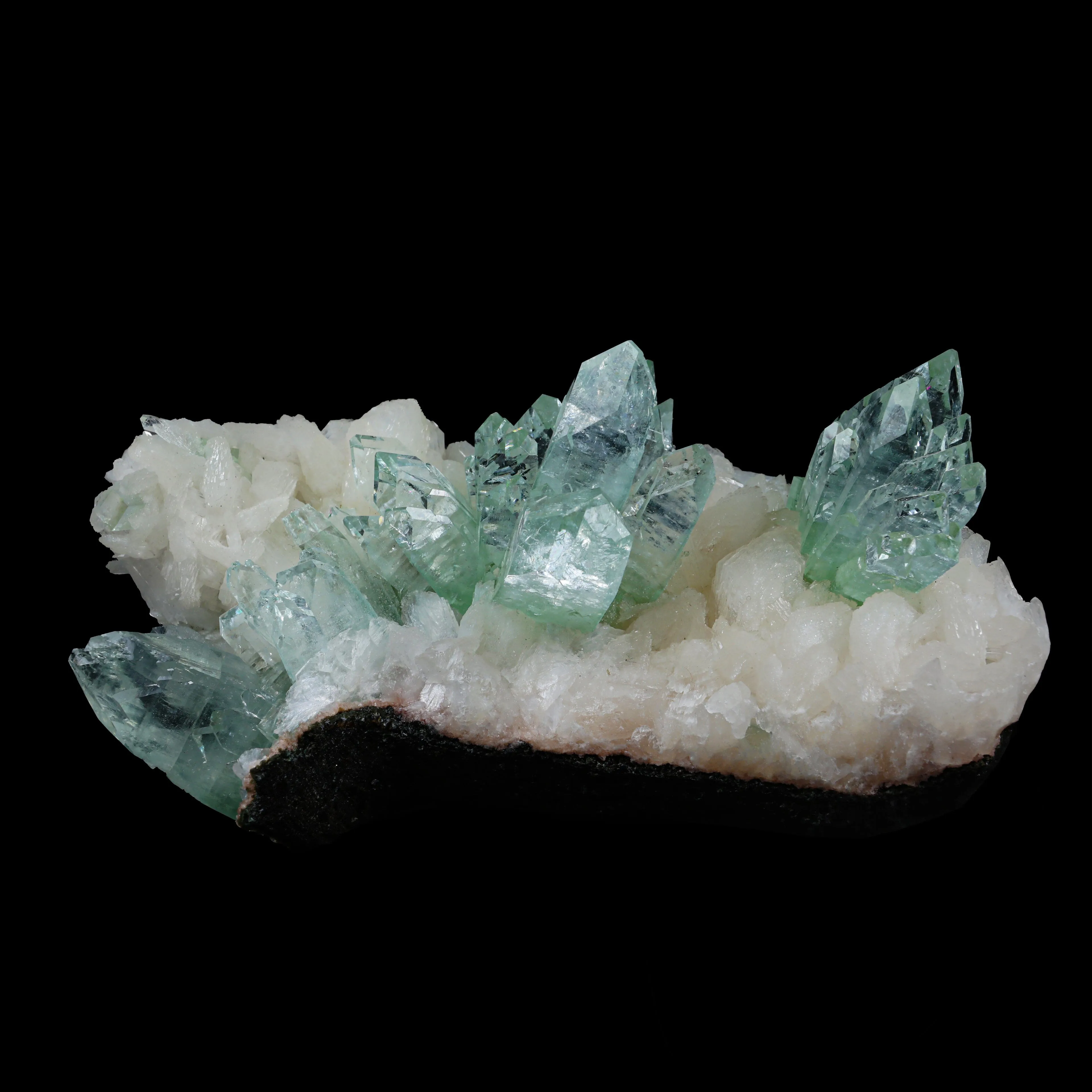 Green Apophyllite sharp terminated Natural Mineral Specimen USA - image 3