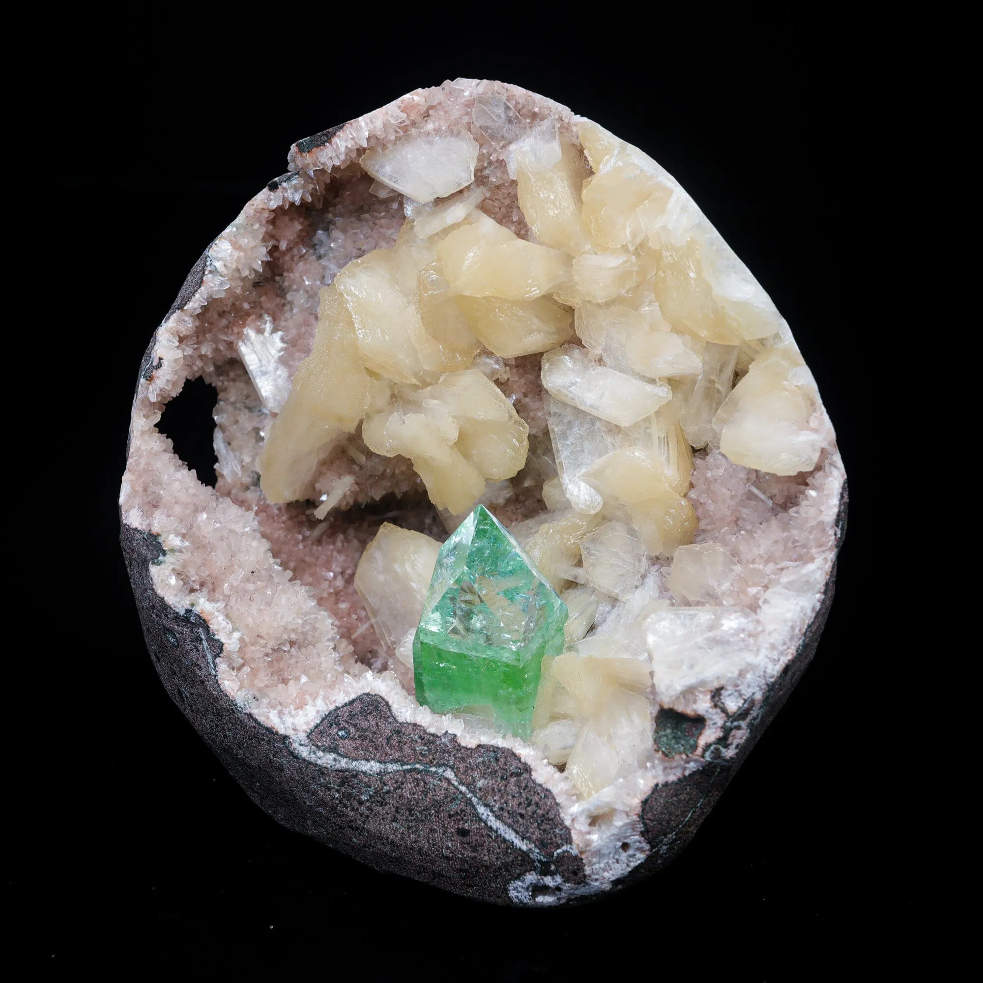 Green Apophyllite sharp terminated Natural Mineral Specimen USA - image 6