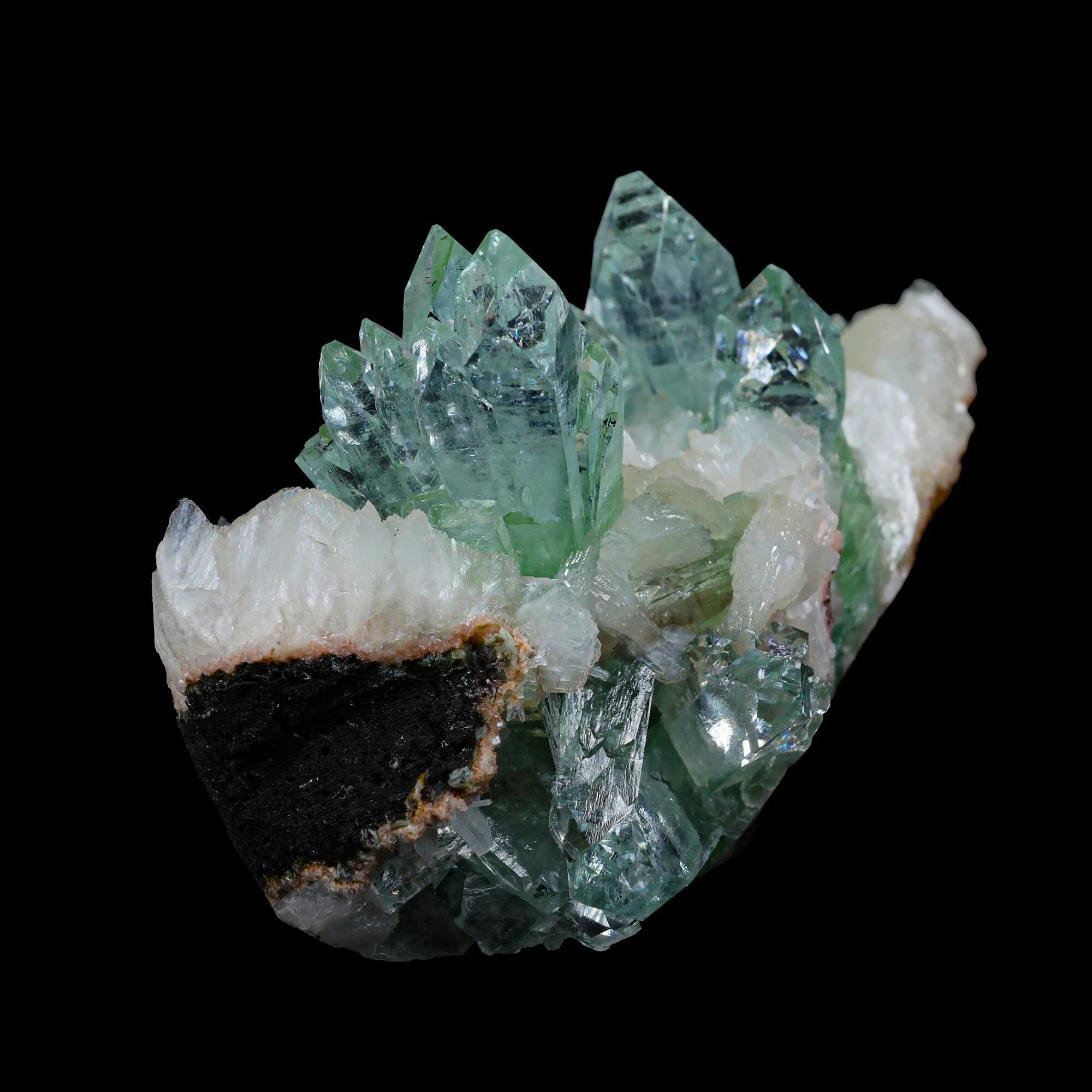 Green Apophyllite sharp terminated Natural Mineral Specimen USA - image 5