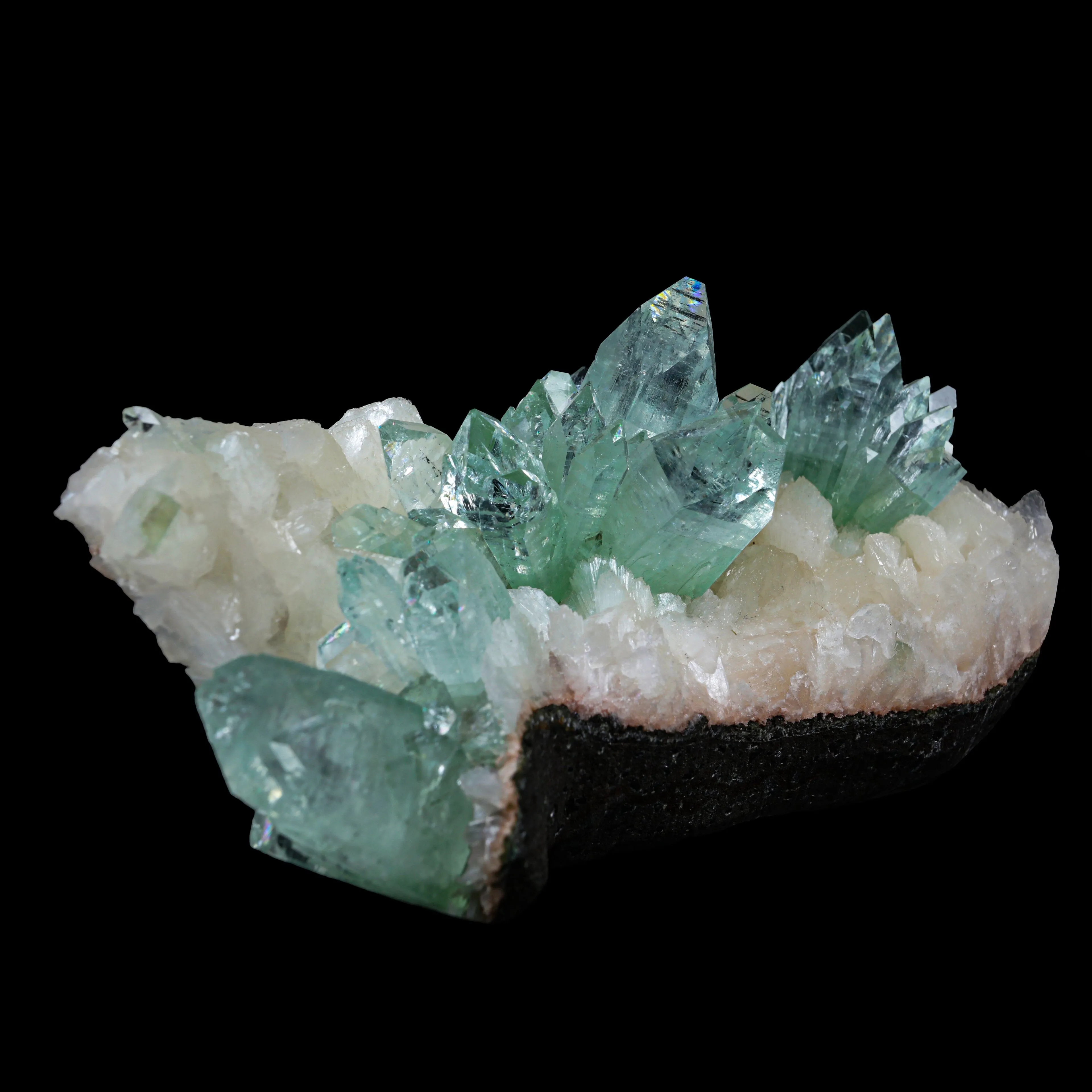 Green Apophyllite sharp terminated Natural Mineral Specimen USA - image 6
