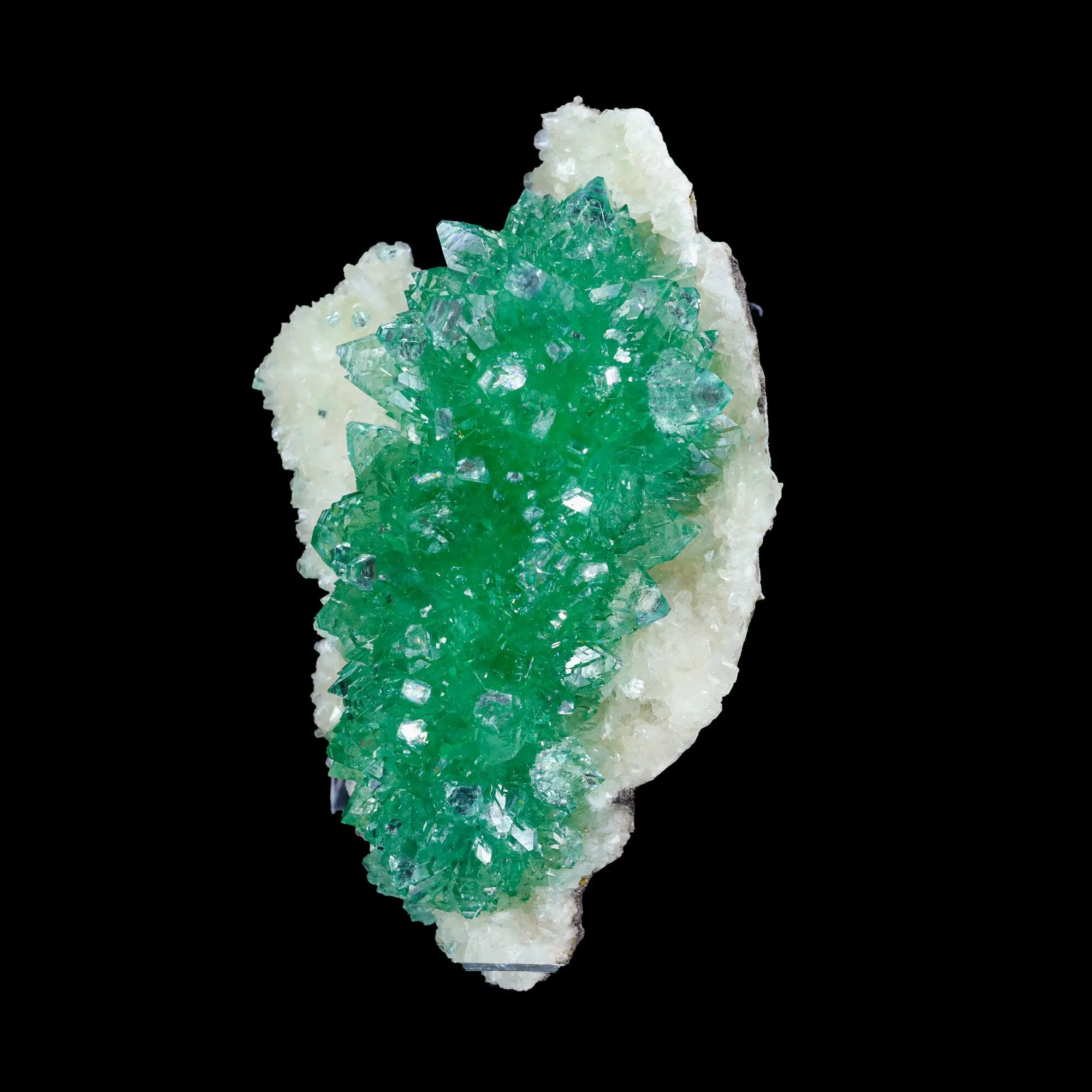 Green Apophyllite sharp terminated Natural Mineral Specimen USA - image 2
