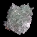 Green Apophyllite Sparkling with Chalcedony Natural Mineral Specimen - image 3