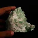Green Apophyllite with Mordenite Natural Mineral Specimen - image 5