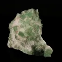 Green Apophyllite with Mordenite Natural Mineral Specimen - image 3