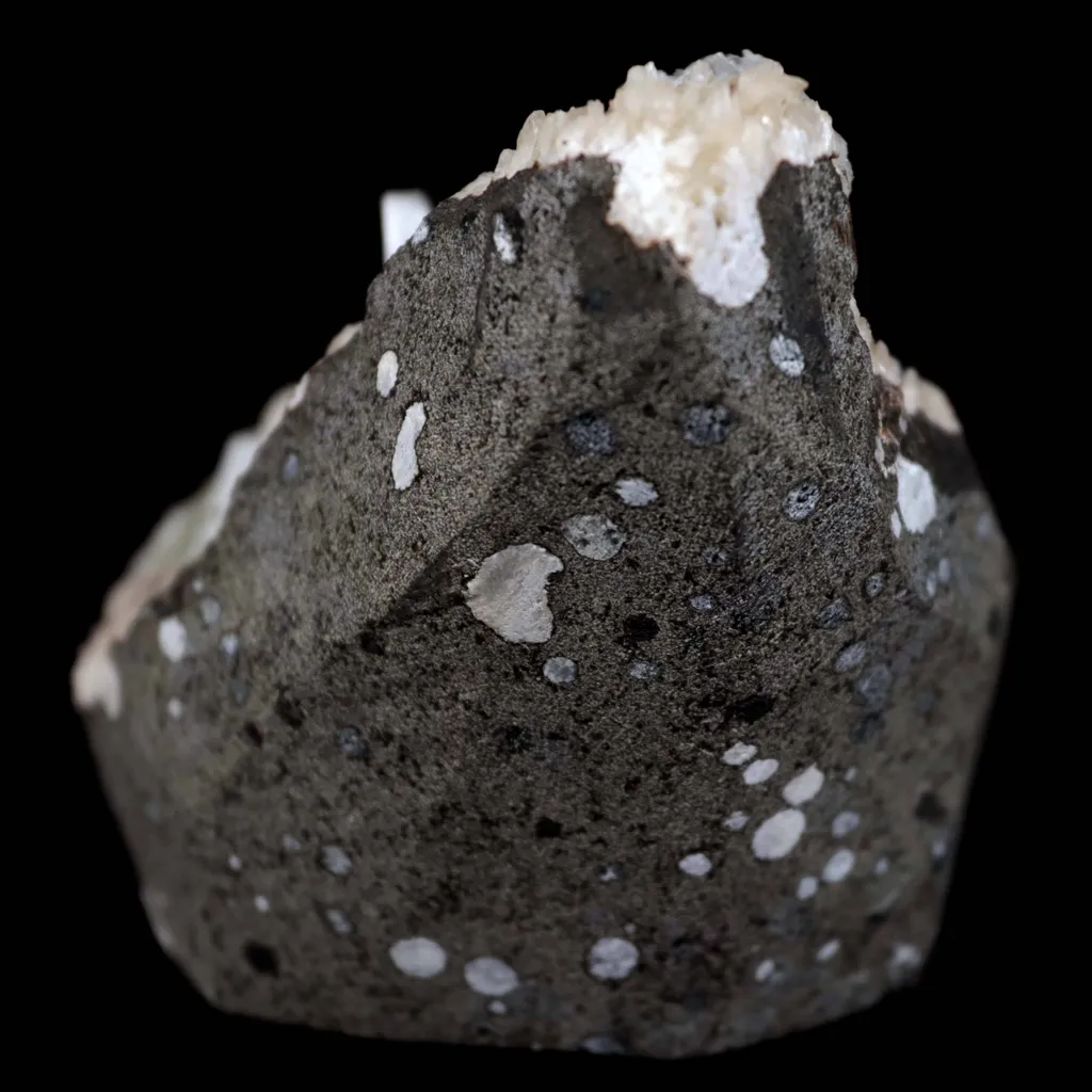 Green Apophyllite with Scolecite Spray Inside Heulandite Natural Mineral Specimen - image 7