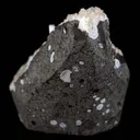 Green Apophyllite with Scolecite Spray Inside Heulandite Natural Mineral Specimen - image 7