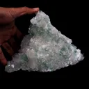 Green Apophyllite with Stilbite big Cluster Natural Mineral Specimen - image 4
