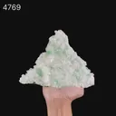 Green Apophyllite with Stilbite big Cluster Natural Mineral Specimen - image 7