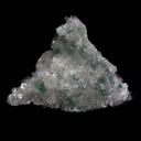 Green Apophyllite with Stilbite big Cluster Natural Mineral Specimen - image 1