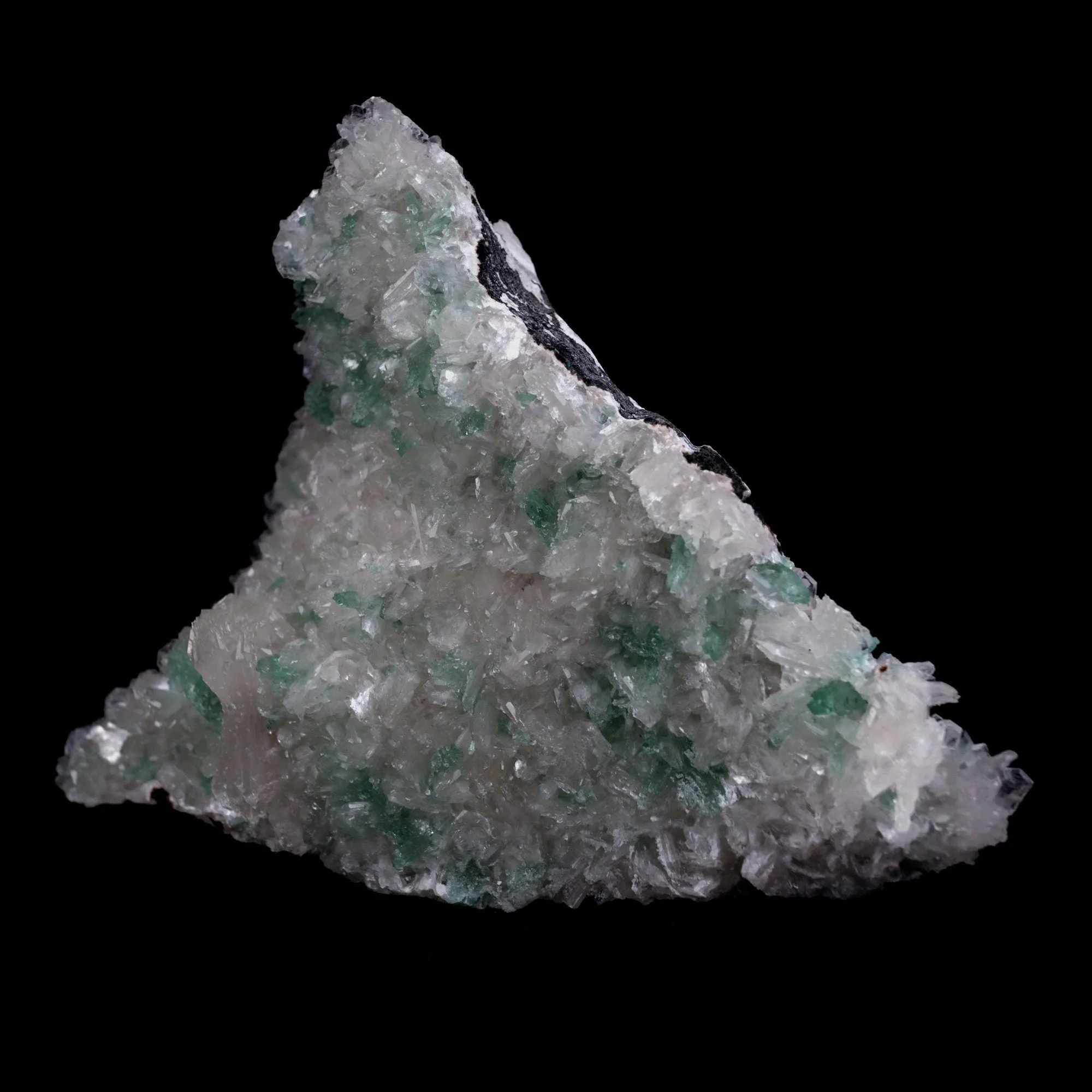 Green Apophyllite with Stilbite big Cluster Natural Mineral Specimen - image 3