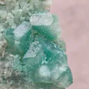 Green Apophyllite with  Stilbite - image 2