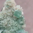 Green Apophyllite with  Stilbite - image 5