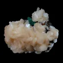 Green Apophyllite with Stilbite Cluster Natural Mineral Specimen - image 3