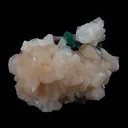 Green Apophyllite with Stilbite Cluster Natural Mineral Specimen - image 2
