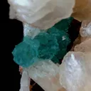 Green Apophyllite with Stilbite Cluster Natural Mineral Specimen - image 5