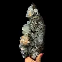 Green Apophyllite with Stilbite Crystal Cluster – Natural Indian Zeolite Mineral Specimen | Cubic Apophyllite Formation, Collector Display Piece - image 3