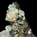 Green Apophyllite with Stilbite Crystal Cluster – Natural Indian Zeolite Mineral Specimen | Cubic Apophyllite Formation, Collector Display Piece - image 7