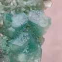 Green Apophyllite with  Stilbite - image 6