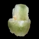 Green Apophyllite with Stilbite from Nashik Maharashtra India | Natural Zeolite Mineral Specimen - image 6
