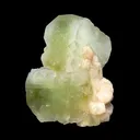 Green Apophyllite with Stilbite from Nashik Maharashtra India | Natural Zeolite Mineral Specimen - image 5