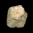 Green Apophyllite with Stilbite from Nashik Maharashtra India | Natural Zeolite Mineral Specimen - image 8