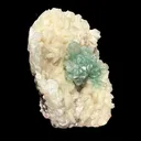 Green Apophyllite with Stilbite - Natural Crystal Cluster - image 2